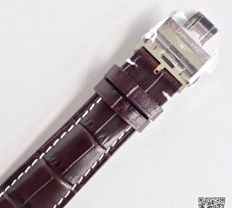 Longines Record L2.820.4.11.2 1:1 Best Edition Replica Watch Swiss ETA2824